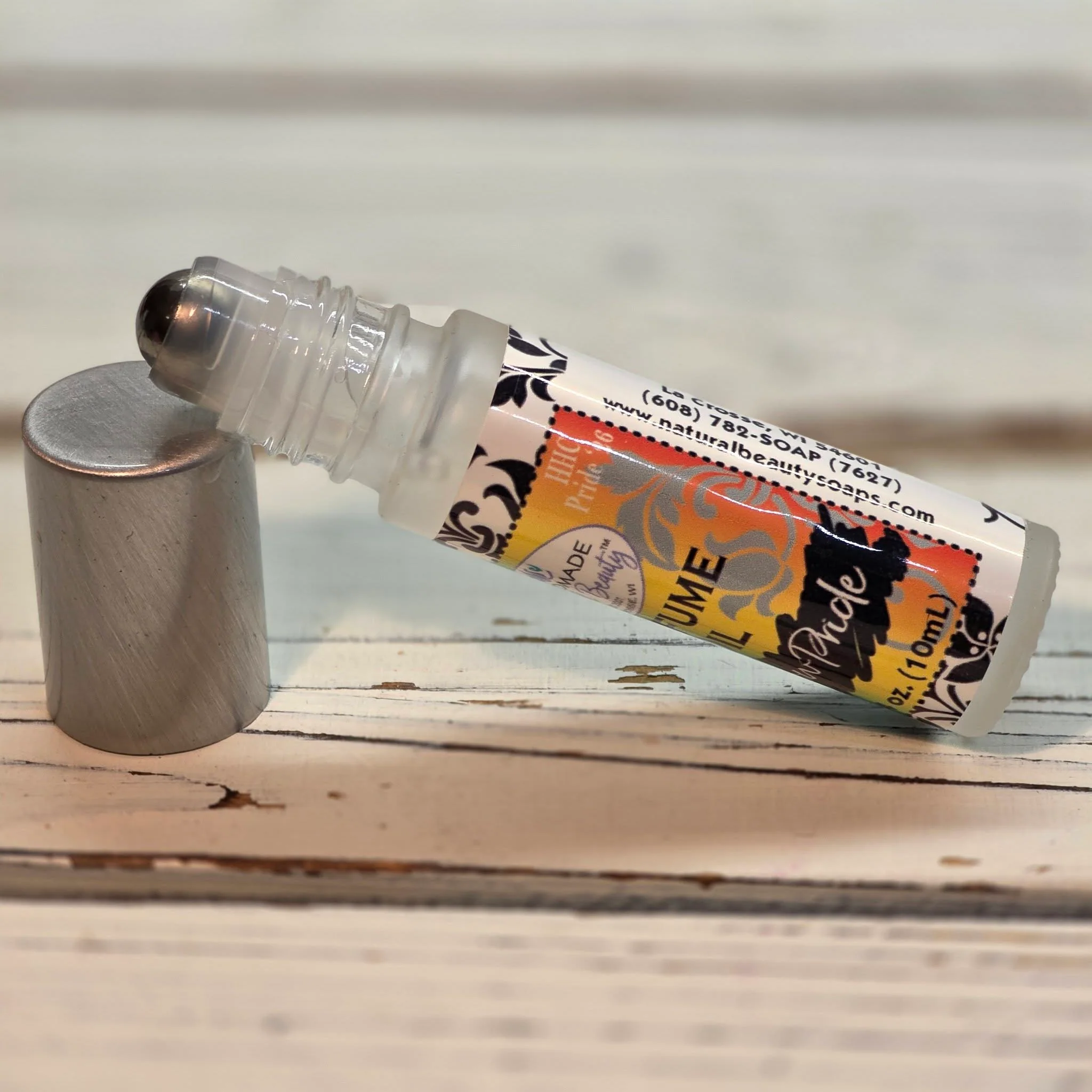 Handmade Natural Beauty: Pride Roll-on Perfume "Rainbow Pride" *CAPPED PRE-ORDER* - Image 4