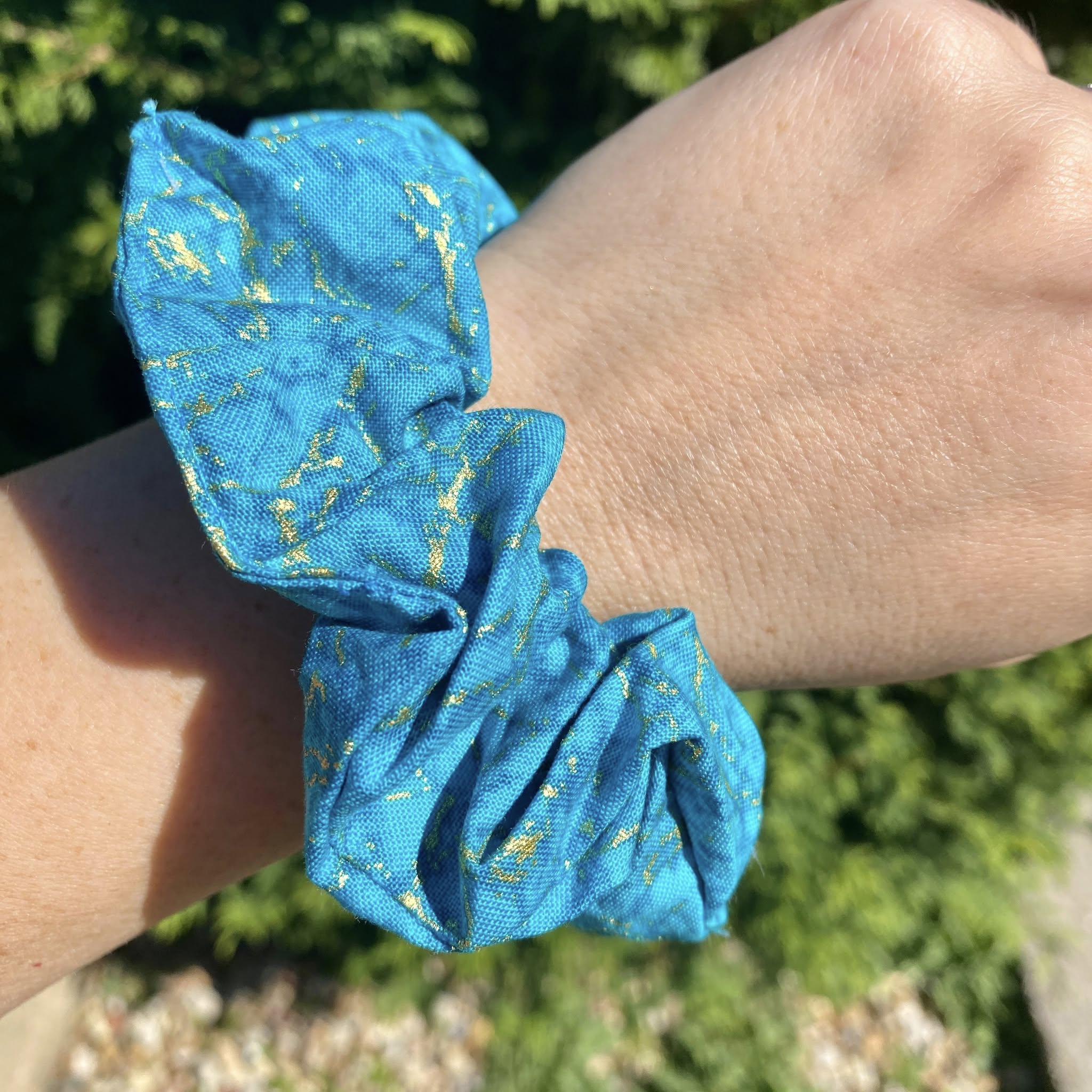 Lizmo's Creations: Scrunchie+ Duo "Teal Aura" *OVERSTOCK* - Image 18
