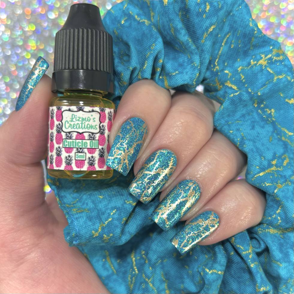 Lizmo's Creations: Scrunchie+ Duo "Teal Aura" *OVERSTOCK* - Image 29