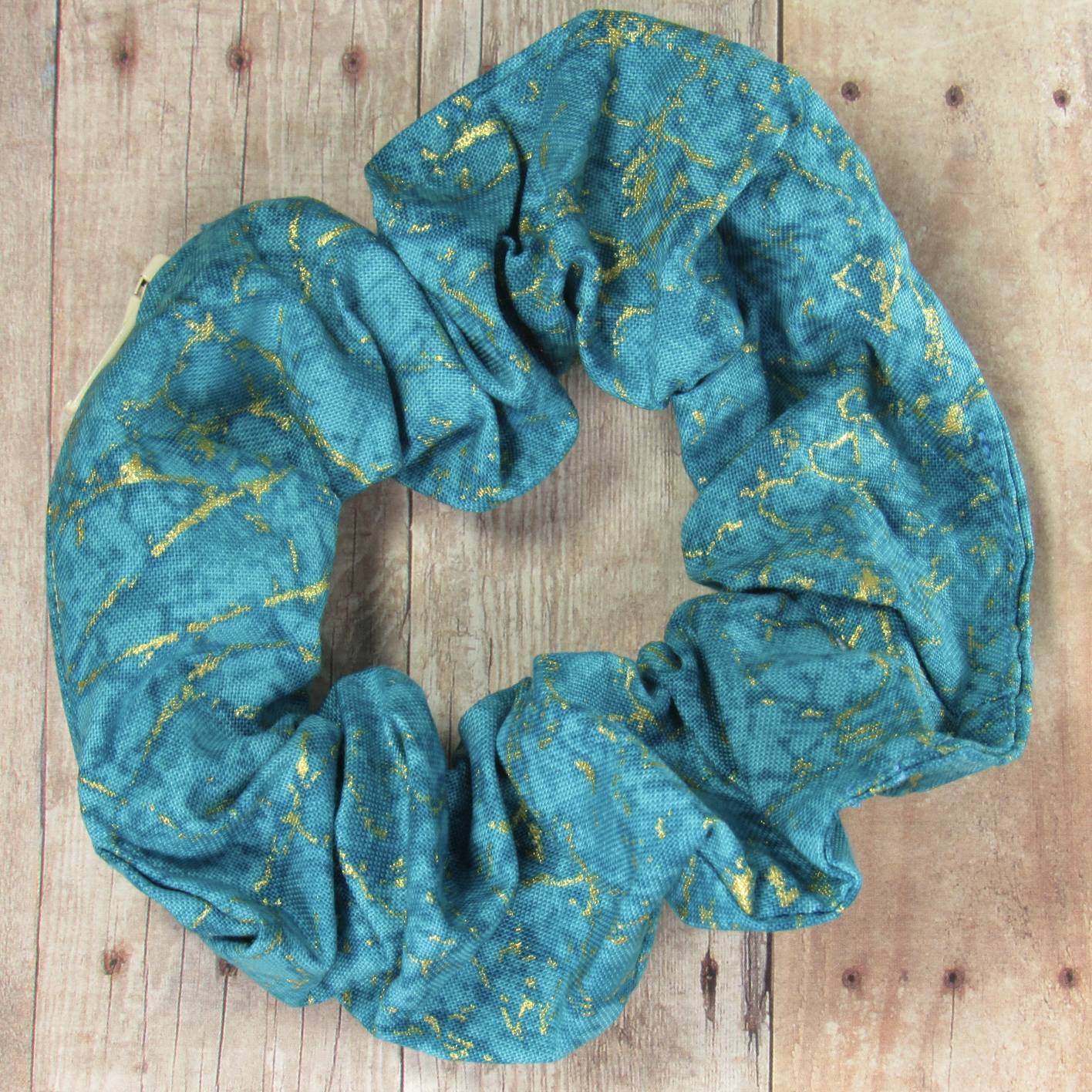 Lizmo's Creations: Scrunchie+ Duo "Teal Aura" *OVERSTOCK* - Image 7