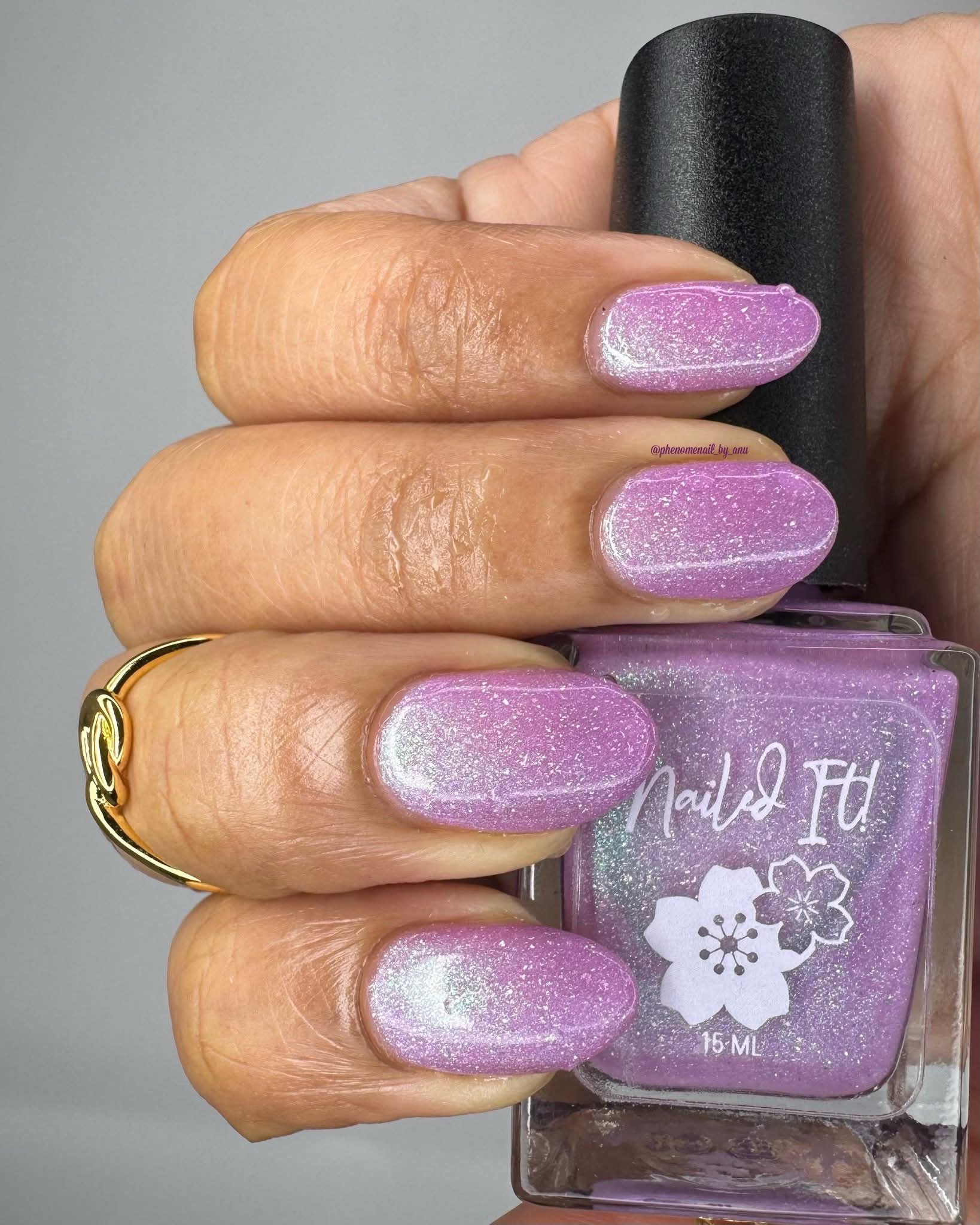 Nailed It! Nail Polish: "I Speak Simlish" (Thermal) *OVERSTOCK* - Image 11