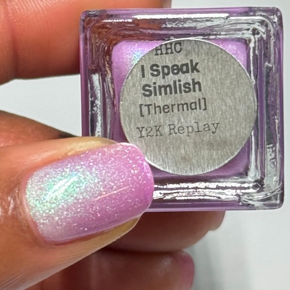 Nailed It! Nail Polish: "I Speak Simlish" (Thermal) *OVERSTOCK* - Image 5