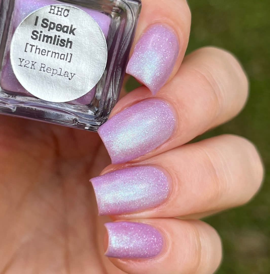 Nailed It! Nail Polish: "I Speak Simlish" (Thermal) *OVERSTOCK* - Image 9