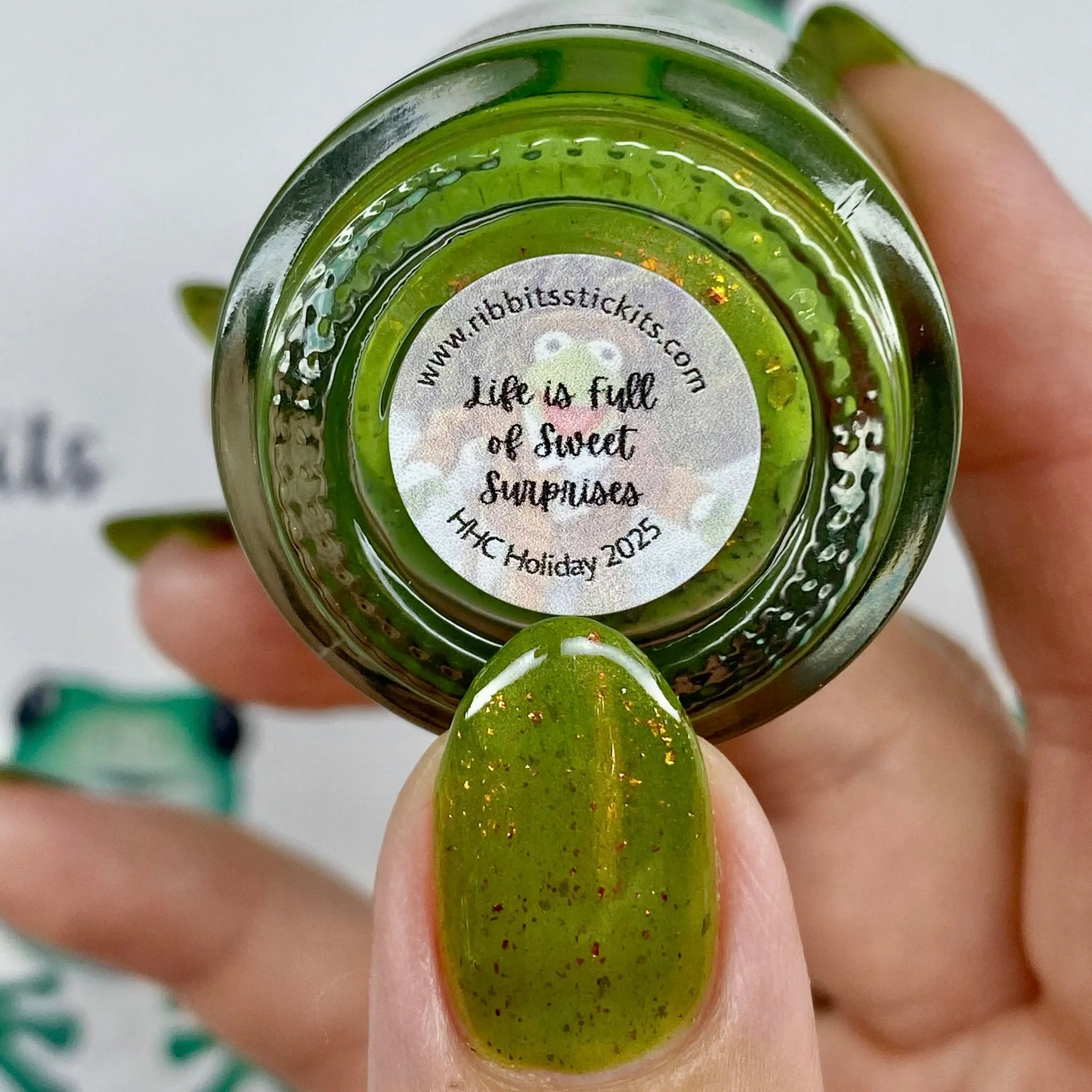 Ribbits Stickits: Holiday Duo "Life is Full of Sweet Surprises" *OVERSTOCK* - Image 6