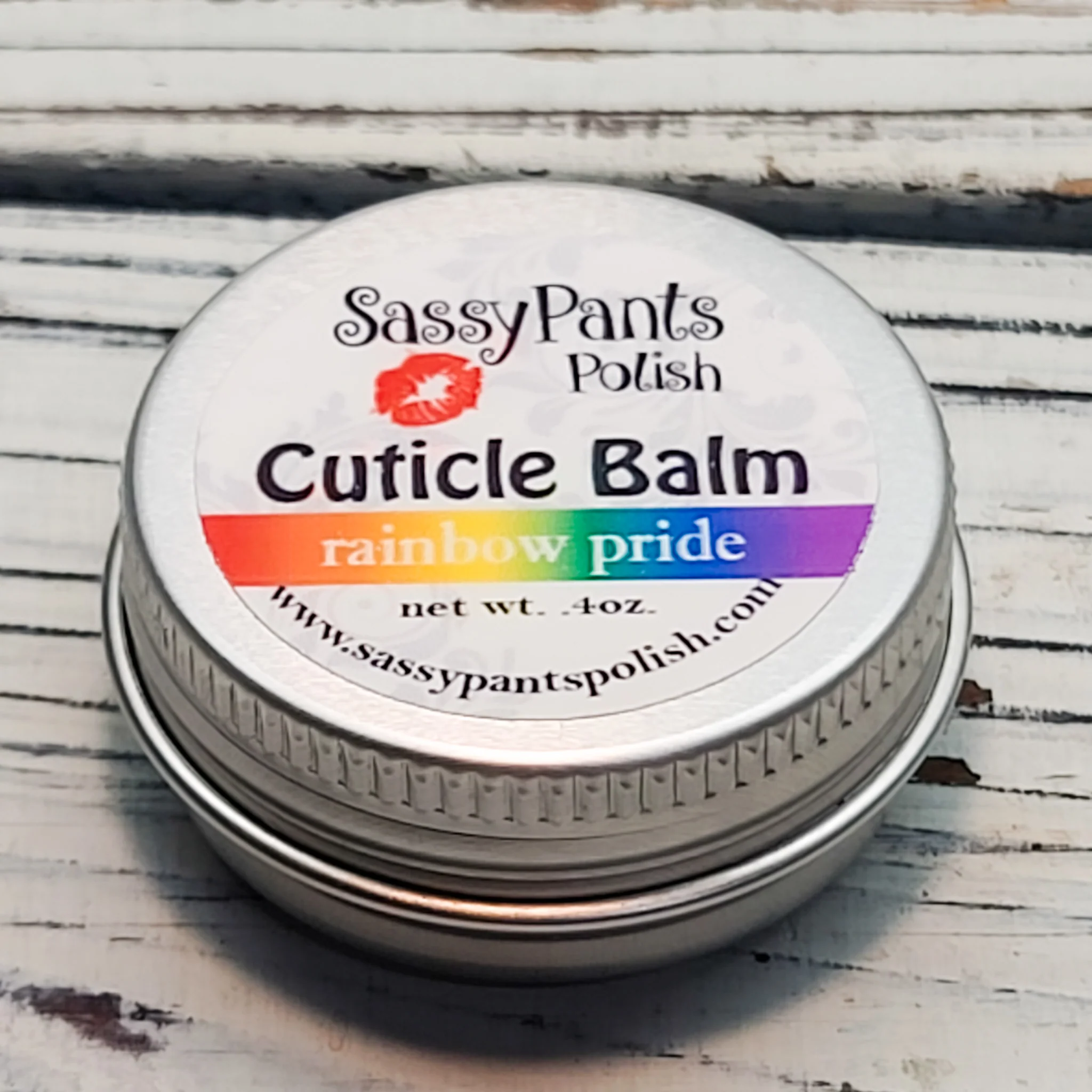 Sassy Pants Polish: Pride Cuticle Balm "Rainbow Pride *PRE-ORDER* - Image 3