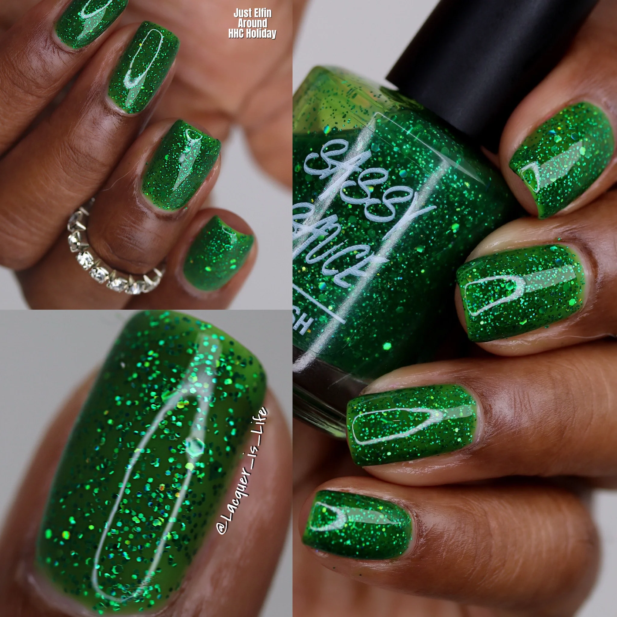 Sassy Sauce Polish: Holiday Duo "Just Elfin Around" and "Reindeer Games" *OVERSTOCK* - Image 4
